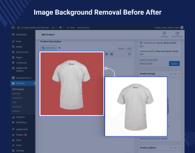 AI Image Background Remover for WordPress WooCommerce