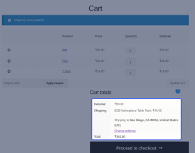 WooCommerce B2B Marketplace Table Rate Shipping