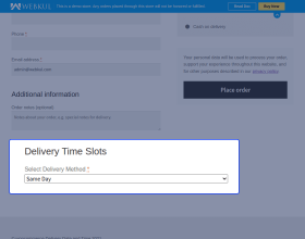 WooCommerce Delivery Date & Time