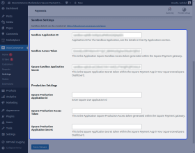 WooCommerce Marketplace Square Payment Gateway