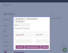 WooCommerce Marketplace Tax Manager