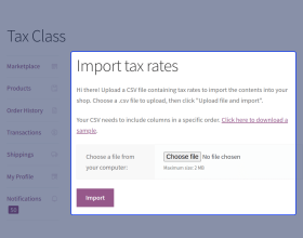 WooCommerce Marketplace Tax Manager