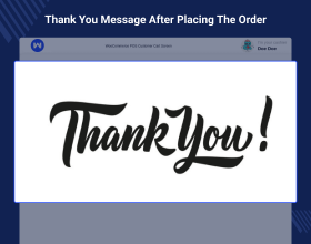 WooCommerce POS Customer Screen