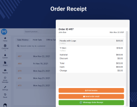 WooCommerce POS WhatsApp Notification Message
