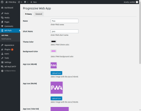 Simple PWA for WordPress