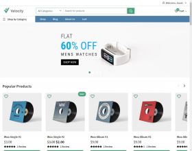 Multi Vendor Velocity Theme for Woocommerce