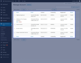 Woocommerce Customer Relationship Management (CRM)