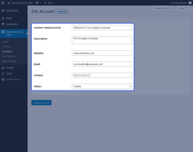 Woocommerce Customer Relationship Management (CRM)