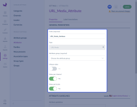 Akeneo URL Media Attribute