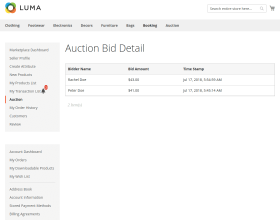 Magento 2 Seller Auction Marketplace Add-on