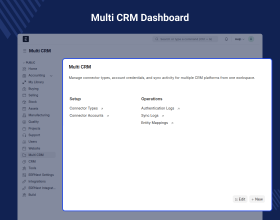 ERPNext Multi-CRM Base