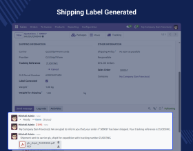 Odoo GLS ShipIT-Farm Shipping Integration