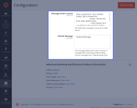 Magento 2 Booking Reservation SMS Extension