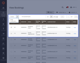 Magento 2 Booking Reservation SMS Extension