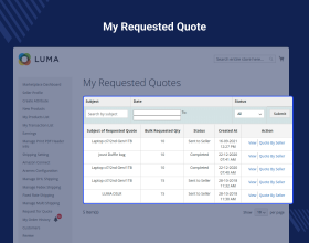 Magento 2 Marketplace Request For Quotation (RFQ)