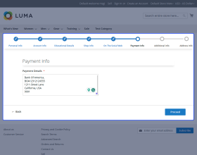 Magento 2 Multi Step Vendor Signup