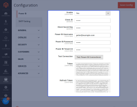 Magento 2 Power BI Connector