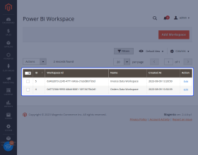 Magento 2 Power BI Connector