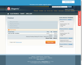 Magento Stripe Payment Gateway