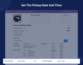 Odoo Marketplace Seller Store Pickup