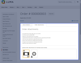 Magento 2 Multi Vendor Order Attachments 
