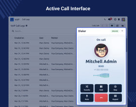 Odoo Asterisk VoIP Connector