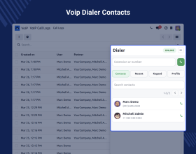 Odoo Asterisk VoIP Connector