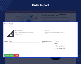 Odoo BigCommerce Connector