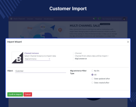 Odoo BigCommerce Connector