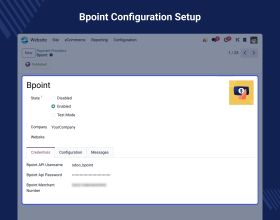 Odoo BPoint Payment Acquirer