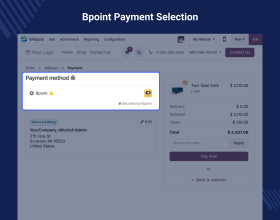 Odoo BPoint Payment Acquirer