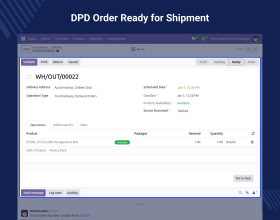 Odoo DPD Cloud Shipping Integration