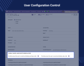 Odoo Global Cancel and Delete Orders