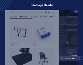 Odoo Website Header/Footer Visibility