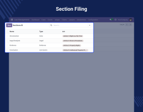 Odoo Law Management System