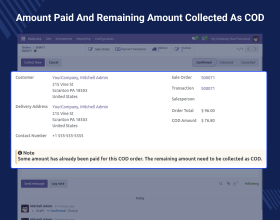 Odoo Marketplace Cash On Delivery (COD)
