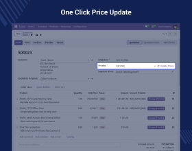 Odoo Multi Pricelist on Order