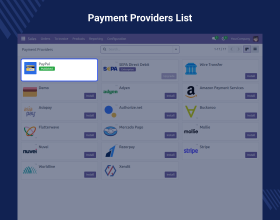 Odoo PayPal Payment Manual Capture