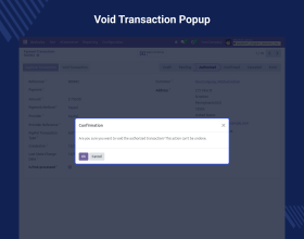 Odoo PayPal Payment Manual Capture