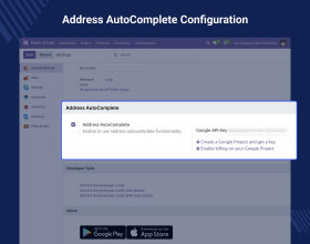 Odoo POS Address Autocomplete
