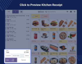 Odoo POS Kitchen Order Receipt