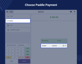 Odoo POS Paddle Payment Acquirer