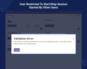 Odoo POS Session Restriction
