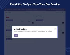 Odoo POS Session Restriction