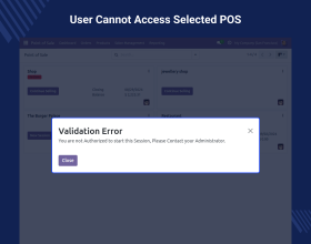 Odoo POS Session Restriction