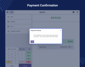 Odoo POS Tap2Pay Payment Acquirer