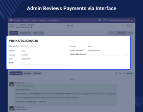 Odoo Purchase Order Advance Payments