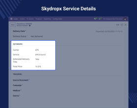 Odoo Skydropx Shipping Integration