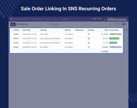 Odoo Website Subscribe and Save