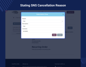 Odoo Website Subscribe and Save